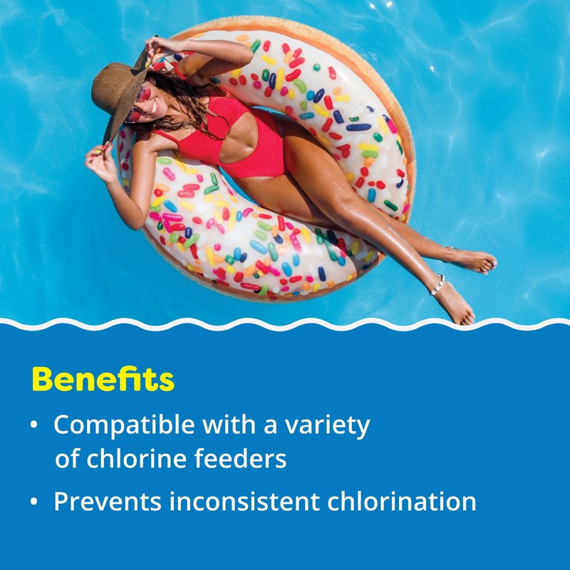 In The Swim 4 Inch Chlorine Sticks for Sanitizing Swimming