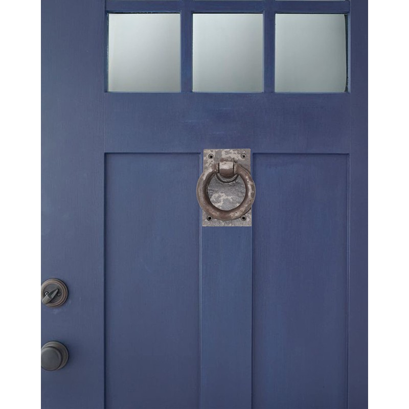 The Metal Magician Black Antique Cast Iron Door Knocker –