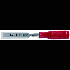 Bahco 1031-18 Chisel with Plastic Handle, Red, 18 mm