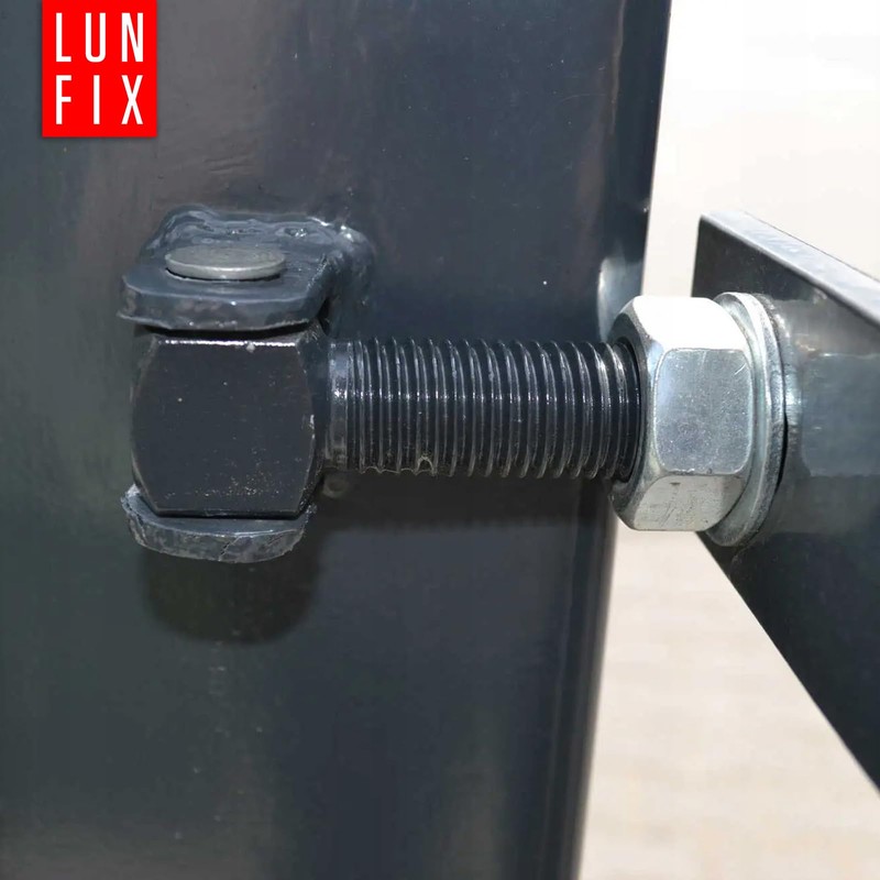 Gate Hinge Adjustable Galvanised Gate Hinges Through System M20 x