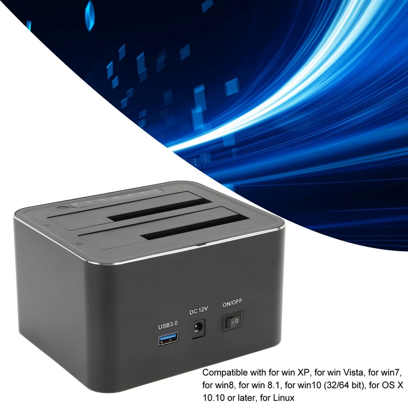 USB 3.0 to Dual Slot SATA HDD Docking Station Offline