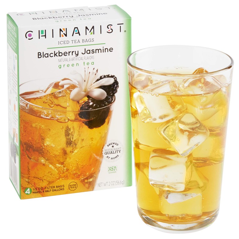 China Mist Iced Tea – Blackberry Jasmine Green Tea Infusion
