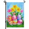 Flagpark Easter Garden Flag 12X18 Inch Double-Sided, Happy Easter Decorations
