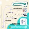 Montessori Mobile Baby for Crib (TINITIGIES) - Black and White