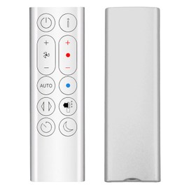 New Replacement Remote Control for Dyson Fan HP04 HP05 HP06 HP09Air Purifier Heater Bladeless Fan Air Purifier Leafless Remote Control Non-metallic Material Only for Sliver