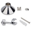 HIMREYLD Shower Head Holders - Copper Shower Holder Bracket 360