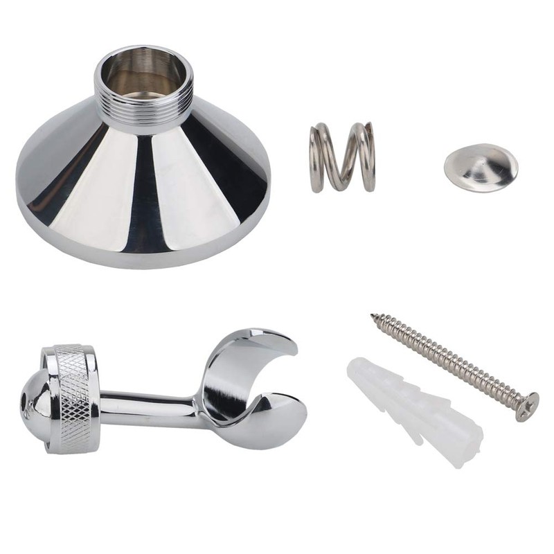 HIMREYLD Shower Head Holders - Copper Shower Holder Bracket 360