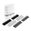 Lengenstein® 60 Clothes Pegs in 3 Colours White Black Grey
