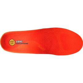 SIDAS Unisex Winter 3Feet Insulated Cushioned Skiing Insoles with EVA Pad for Arch Support, Medium-Arched Feet, X-Large (45-47)
