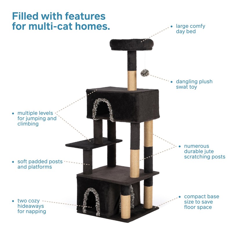 Prevue Pet Products Dark Tower Cat Tower