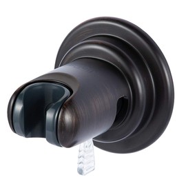 JiePai Vacuum Suction Cup Shower Head Holder,Adhesive Adjustable Suction Handheld Shower Holder Bracket,Removable Wall Mount Head Holder for Bathroom,Oil Rubbed Bronze