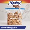 Hefty Calendar Slider Gallon Freezer Bags, 1 Gallon Size Slider