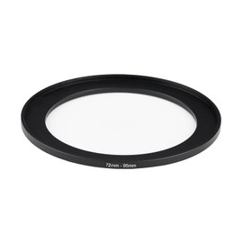 72mm Lens to 95mm Camera Lens Adapter 72mm to 95mm Step Up Ring Adapter Ring for All Brands of UV ND CPL, Comes with 2 Packs of high-end Lens Wiping Cloth (72mm-95mm)