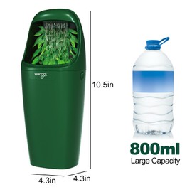 Wacool Reptile Water Dripper Chameleon Drinking Fountain Water Dispenser, Automatic Water Feeder for Bearded Dragon Gecko Lizard Frog Snake/Reptile Accessories