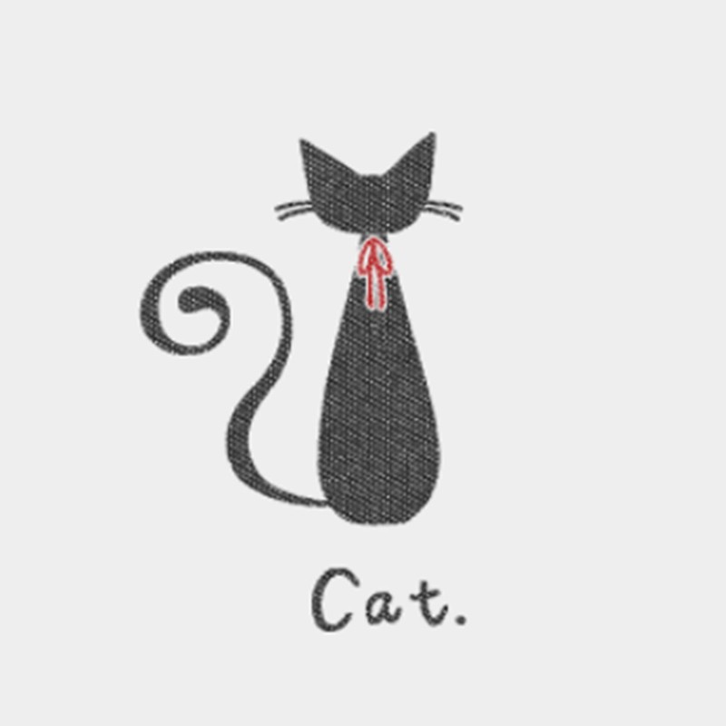 LMP-01P LMP-01P Cat Pattern 90cm x 250cm