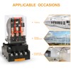 Weasch Power Relay MK3P-I, AC 110V Coil, DPDT, 11 Pin,