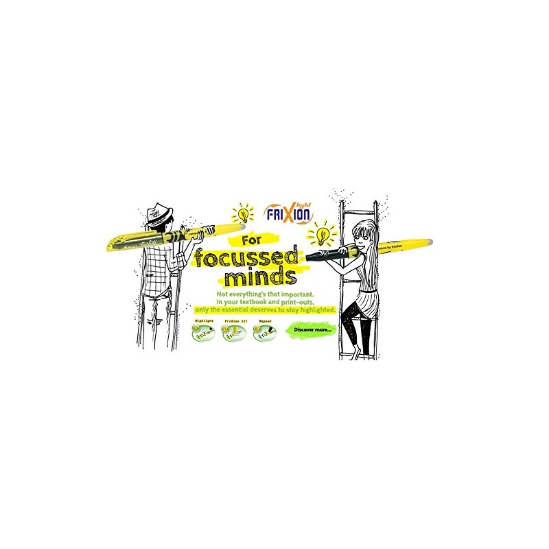 Pilot Pen PILOT 8er Set FriXion Light Textmarker neon