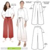Style Arc Sewing Pattern - Milan Woven Pant (Sizes 10-22)
