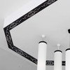 NeatiEase Flexible Molding Trim Wall Trim Self Adhesive, 16.4 Feet