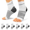 PAPLUS Plantar Fasciitis Sock (6 Pairs) for Men and Women,