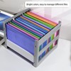 A4 Suspension File, MerryNine 15PCS Polypropylene Filing Cabinet Suspension File