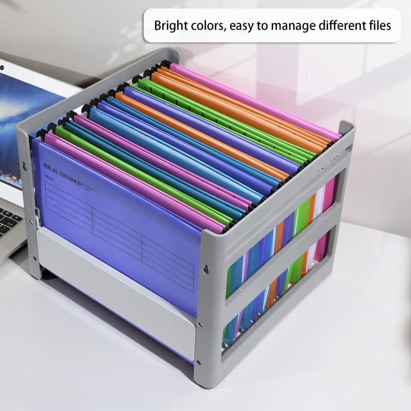 A4 Suspension File, MerryNine 15PCS Polypropylene Filing Cabinet Suspension File
