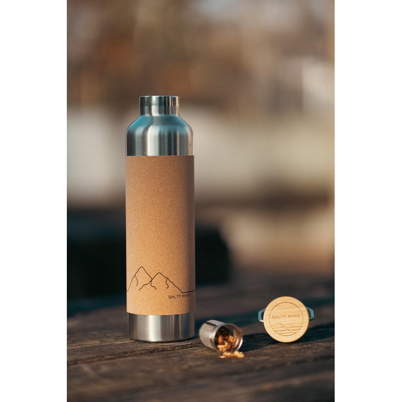 Salty Mind Replacement Lid/Drinking Attachment with Straw for Stainless Steel