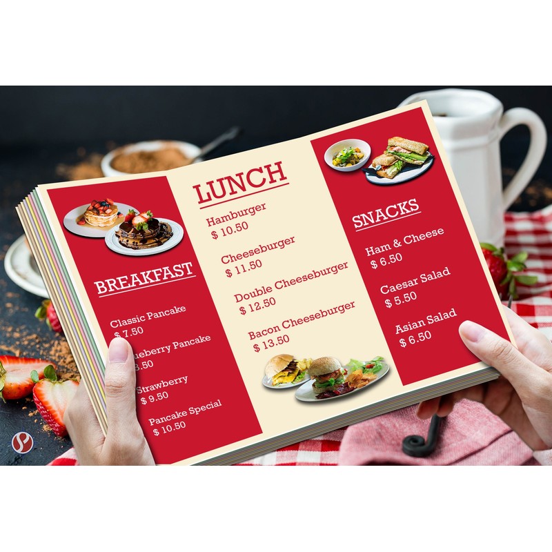 Color Card Stock Paper, 8.5" x 11", 50 Sheets Per