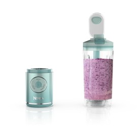 Ninja BC251MT Blast Max Personal Cordless Blender for Smoothies, Blend, Ice Crush, 22 oz. Twist & Go Vessel, Sea Glass - Certified Refurbished