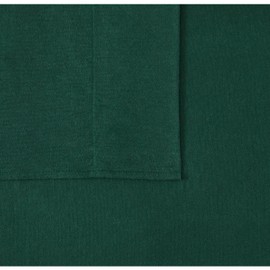 TRULY SOFT Solid Flannel Green Cotton 4-Piece Full Sheet Set, Solid Themed, for Men and Women, Oeko-TEX Certified Confidence