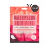 Oh K! Exfoliating Foot Socks, For Dry Hard Skin, Watermelon