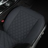 West Llama Linen Car Seat Covers-Breathable & Soft-Front Car Seat