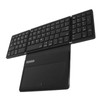 Foldable Bluetooth Keyboard Low Latency Bluetooth 5.1 Full Size Keyboard