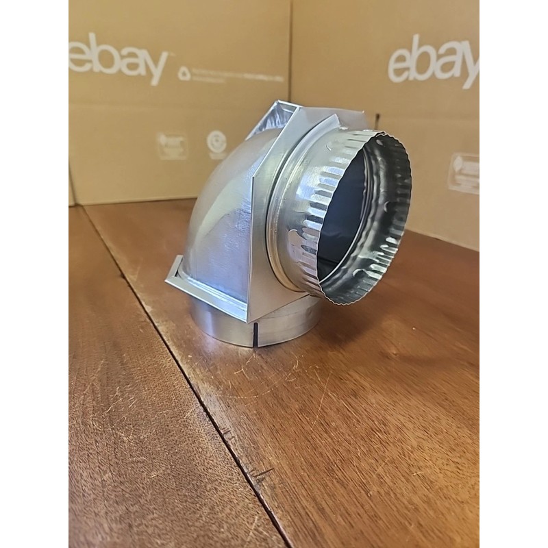 Whirlpool Universal 90° Elbow Vent Connector for Dryers. [SU-31]