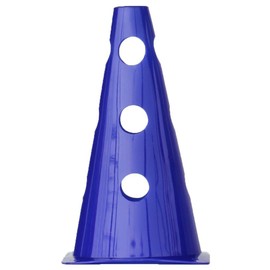 Agility Dog, Pack of 10 Multi-Purpose Plug with Hole 23 cm Blue