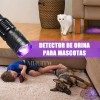 MHUITW 2pzs Linterna Táctica UV LED 395nm con Zoom y