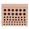 Leather Tool Holder 46 Holes Beech Wood Professional Leather Tool