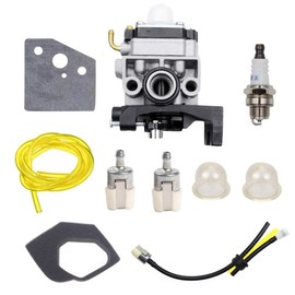 AnTo 16100-Z0H-825 Carburetor for Honda GX25 GX25N GX25NT 4 Cycle Engine with Gaskets Spark Plug Fuel Filter