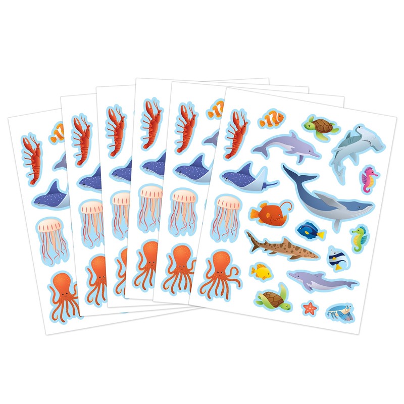 Teacher Created Resources Ocean Animals Stickers (TCR7095)