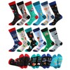 Liitrsh 12 Pairs Book Lovers Socks Gifts for Women Men