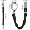 ONVAYA® Door Handle Chain with Scratch Protection, Door Chain, Door