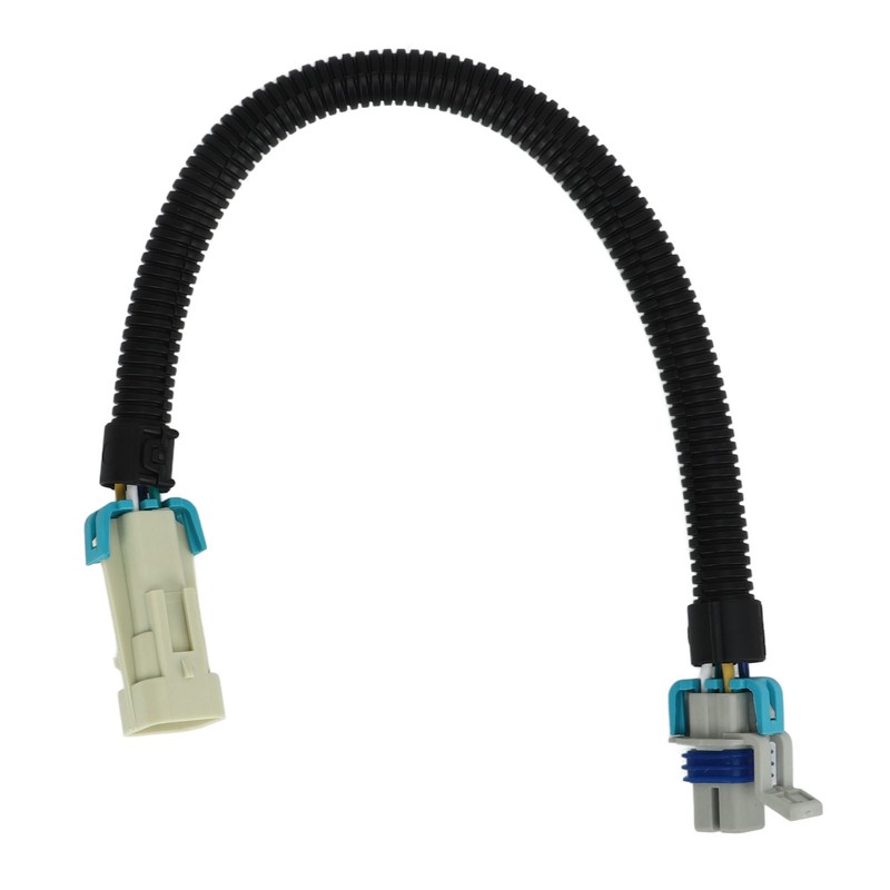 2PCS 12in Oxygen Sensor Wiring Harness Aging Resistant Black Replacement