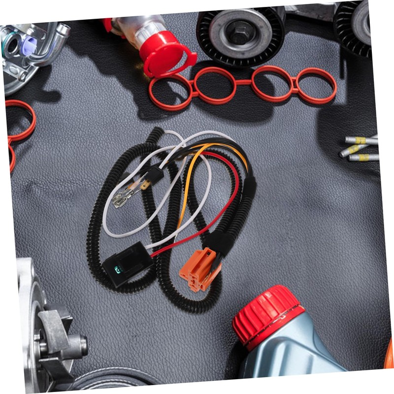 FUNOMOCYA Car Horn Wiring Kit Effortless Installation for Vehicles Durable