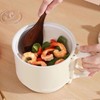 Electric Cooking Pot Quick Heating Mini Electric Cooker with Foldable
