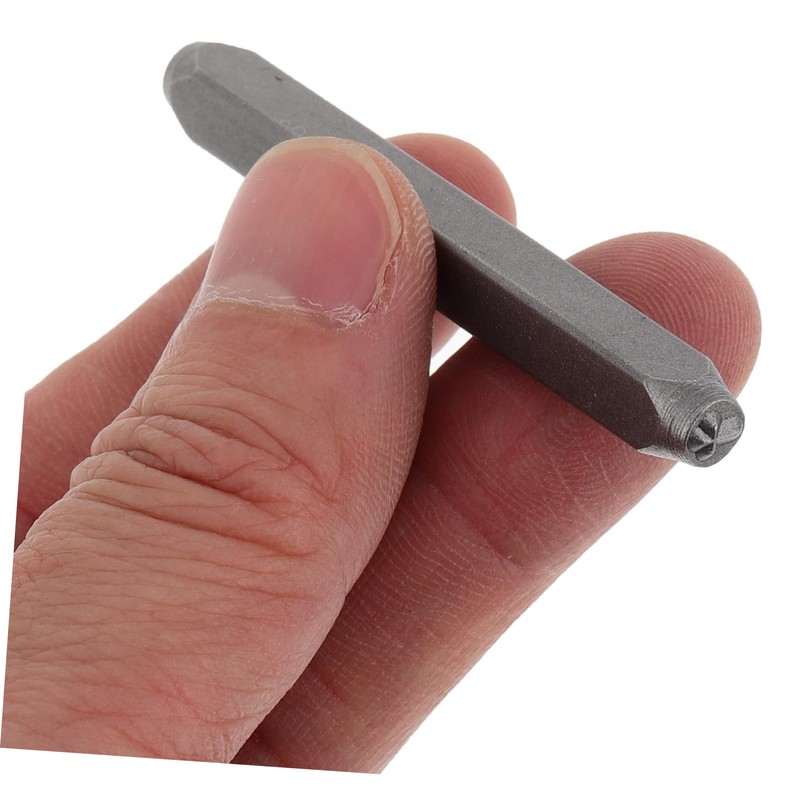 TEHAUX Cross Metal Punch Stamp Kit Accurate Stamping Tool for