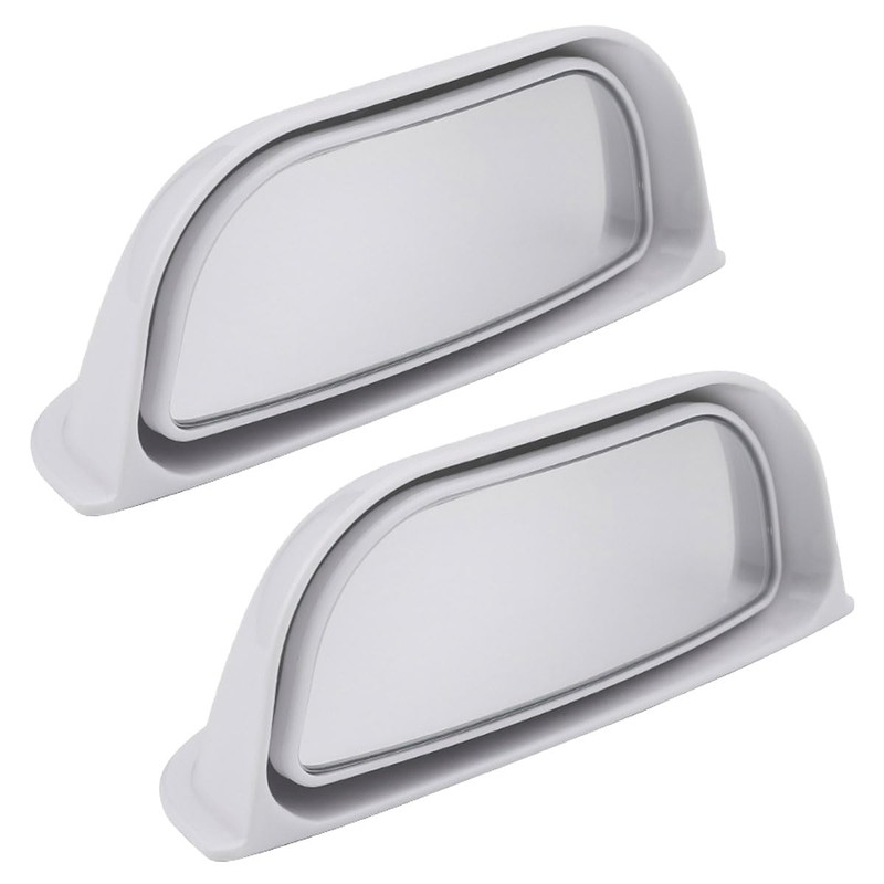 DUSCOKE 2PCS Adjustable Blind Spot Mirrors for Car Rear Seat