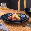 vicrays Ceramic Dessert Salad Plates, 8 Inch, Set of 6,