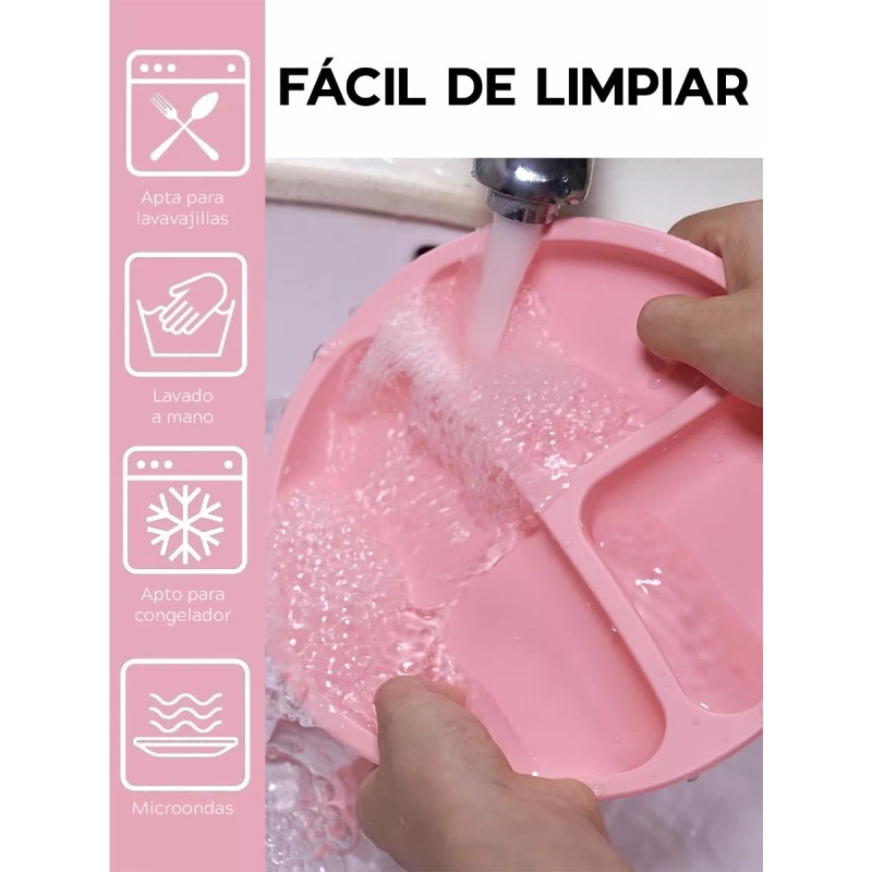 Maíz Vajilla Plato Tazon Cubiertos Vaso Babero Alimentacion Bebe