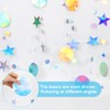 65 ft Glitter Paper Garland Colourful, Pack of 5 4