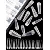 TOROKOM Nail Dual Forms for Poly Gel, 120P Quick Extension